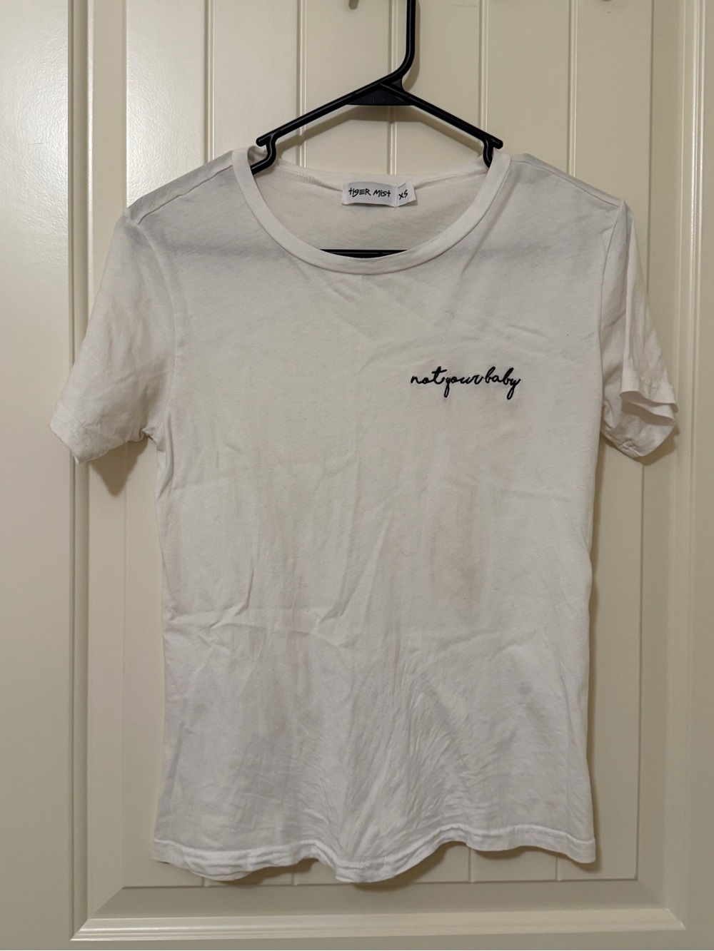 Tiger Mist White Short Sleeve Tee